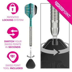 Puščice Target Hydro 03 2025 24g steel - slika 5